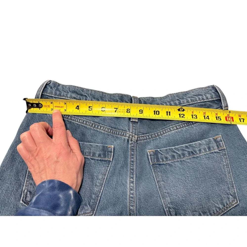 Banana Republic High-Rise Barrel Jeans Medium Wash‎ Blue 515700-00 Womens 29/8